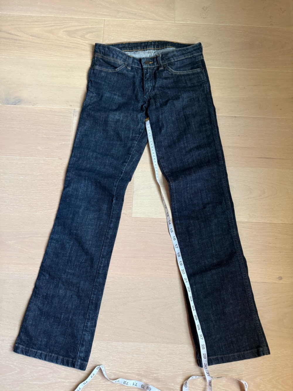 Wrangler Dark Indigo Wide Leg Jeans